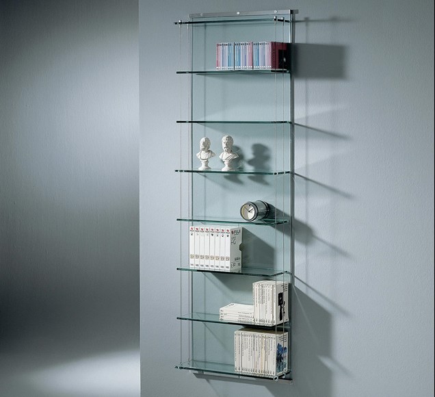 Glasregal als Bücherregal & Wandregal kaufen