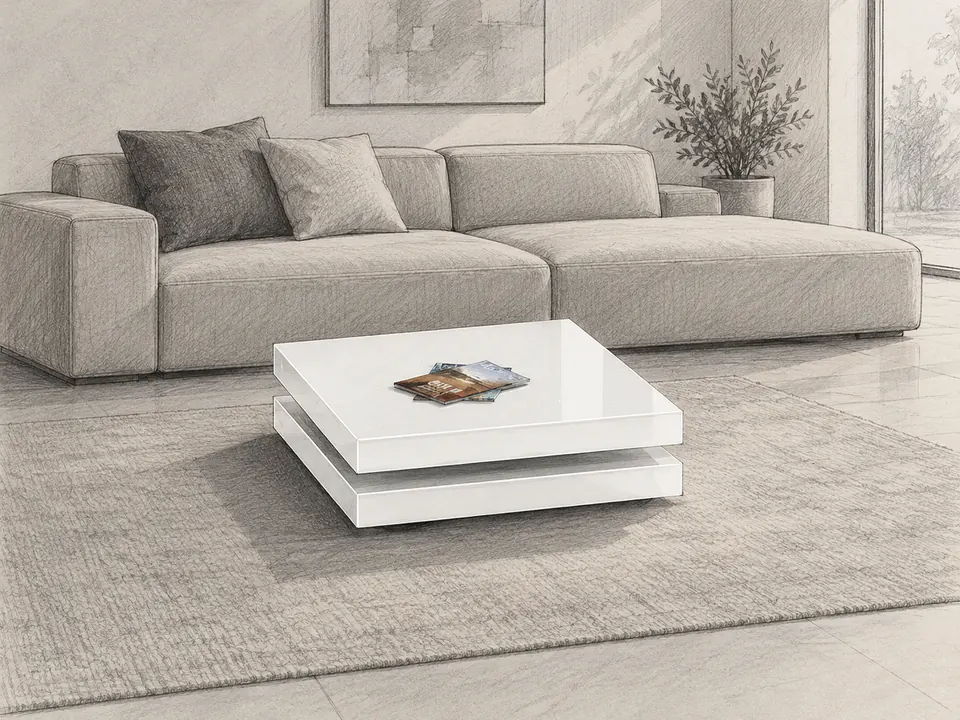 URANUS · Artistic room illustration; example furnishing arrangement
