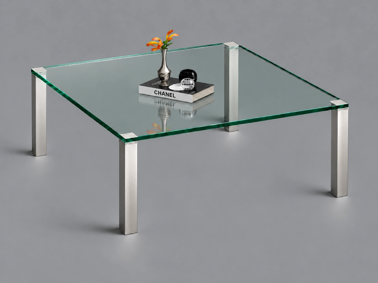 QUADRO · Floatglas Clear · Material illustration