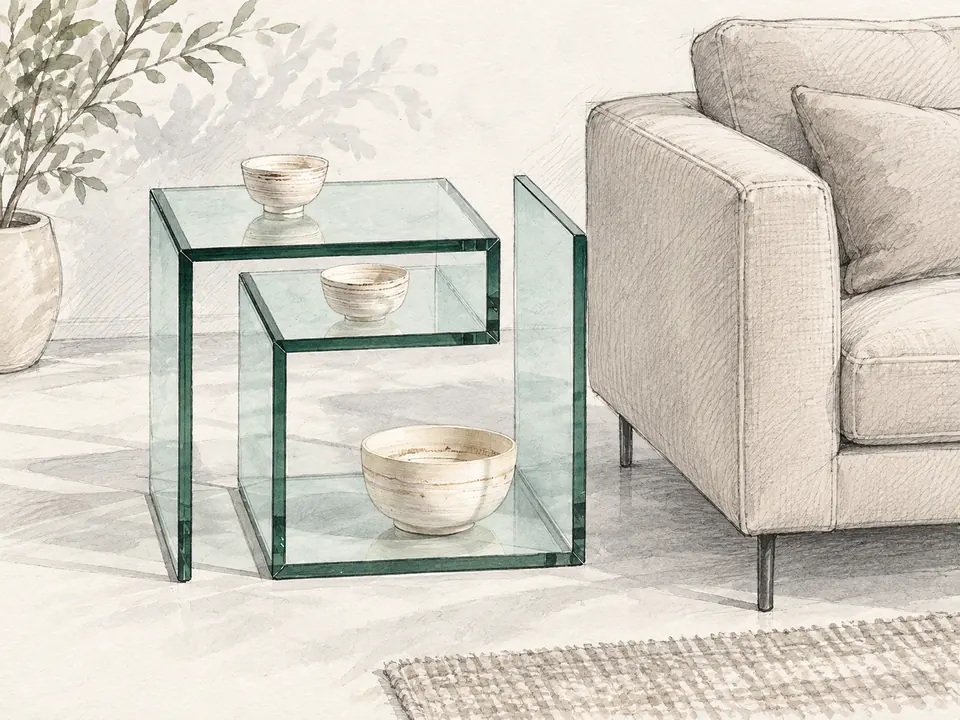 JANUS I · Artistic room illustration; example furnishing arrangement