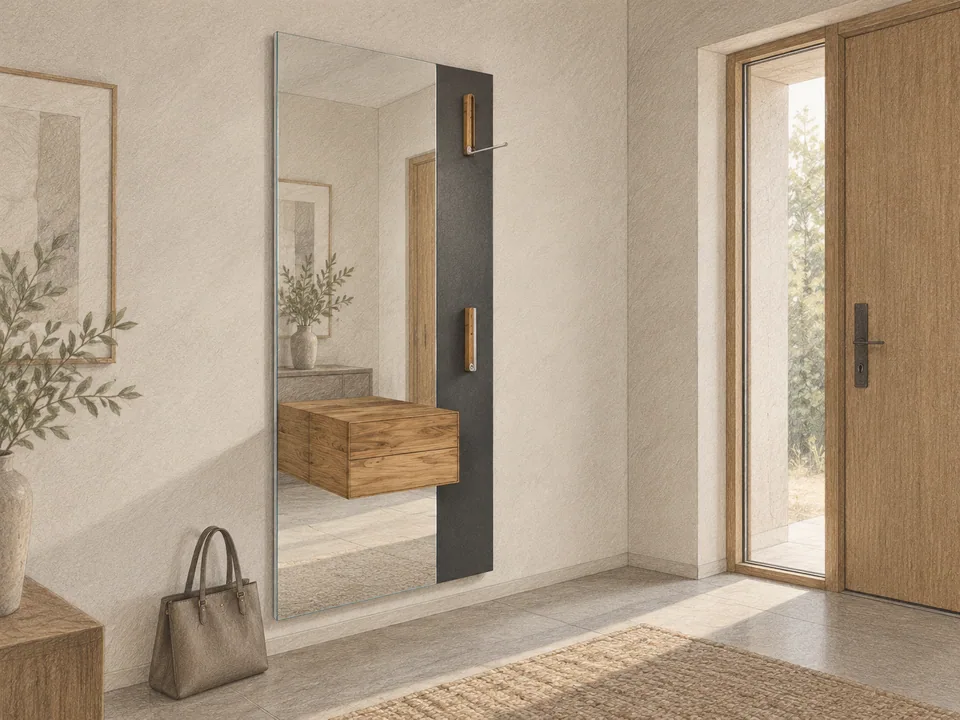 FLY G · Artistic setting illustration, Example furnishing arrangement
