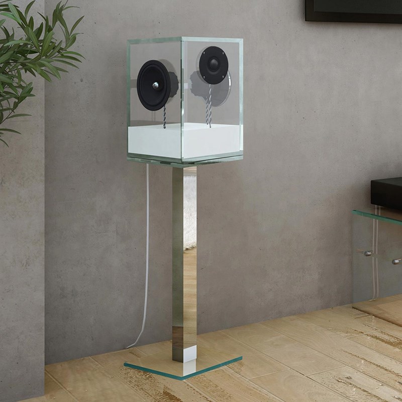 High-End Glaslautsprecher CUBE S by Perfect 8