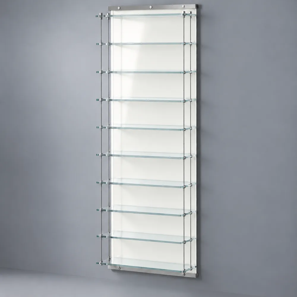 CD WALL SHELVES · CD 432 · Optiwhite Color · Pure White RAL 9010 · material illustration