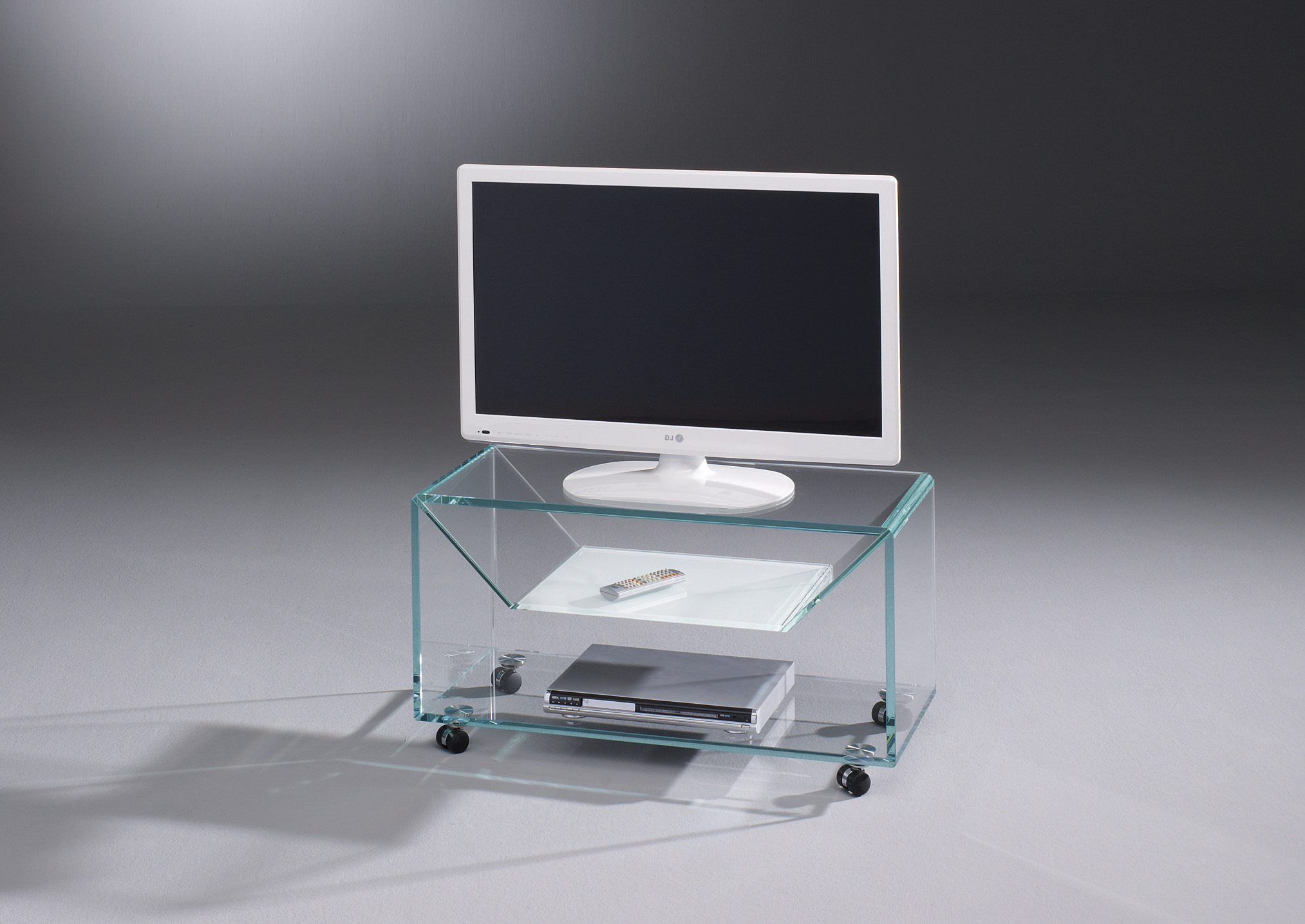 Tv table glass shop top
