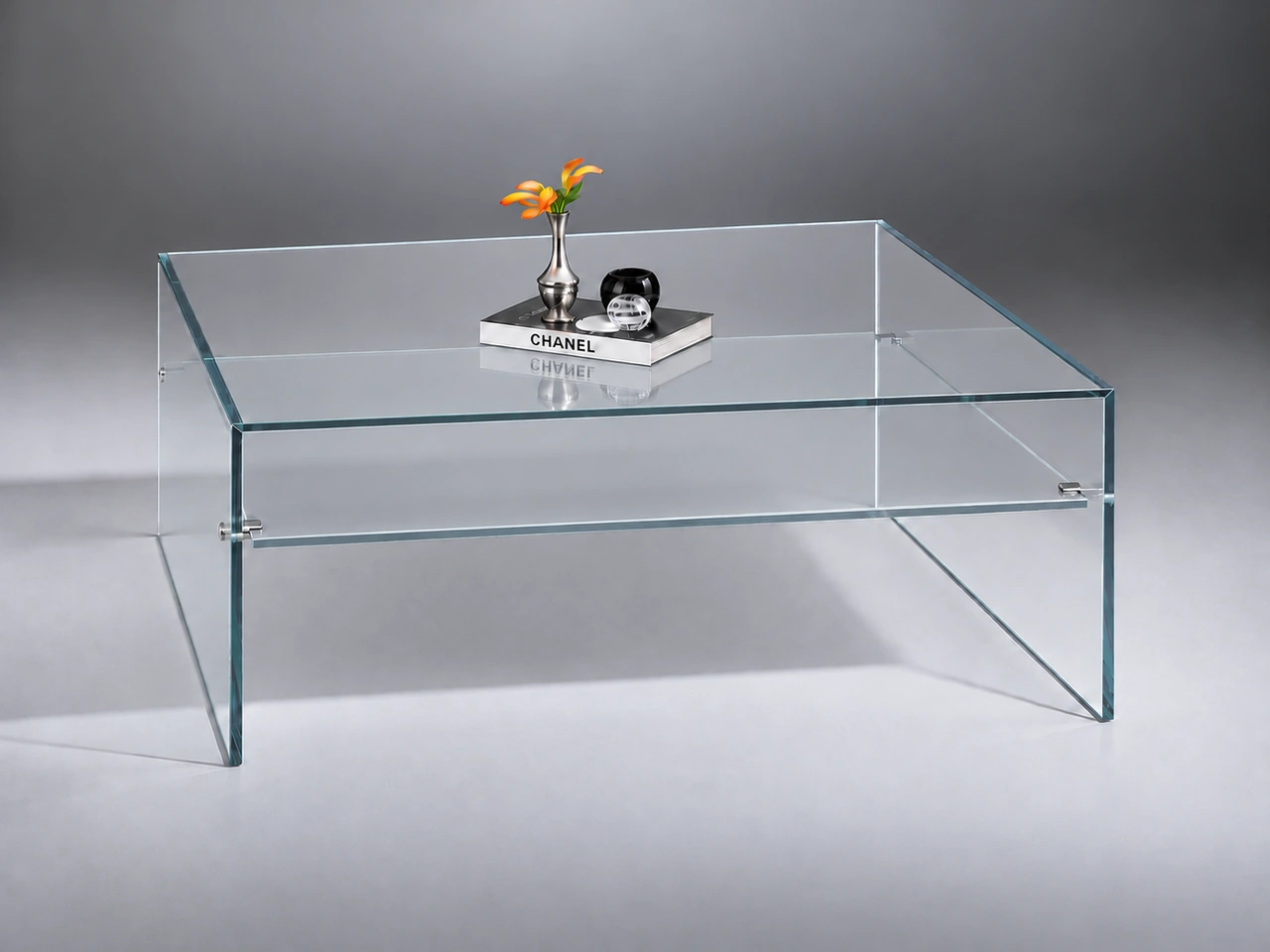 ARCADIA · Optiwhite Klar · Materialillustration