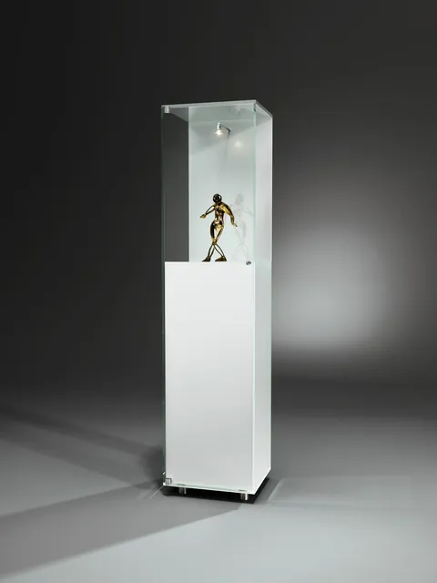 SOLUS COLORLINE · S CL 3 (with halogen lighting) - Left-hand hinges - Optiwhite - Color pure white