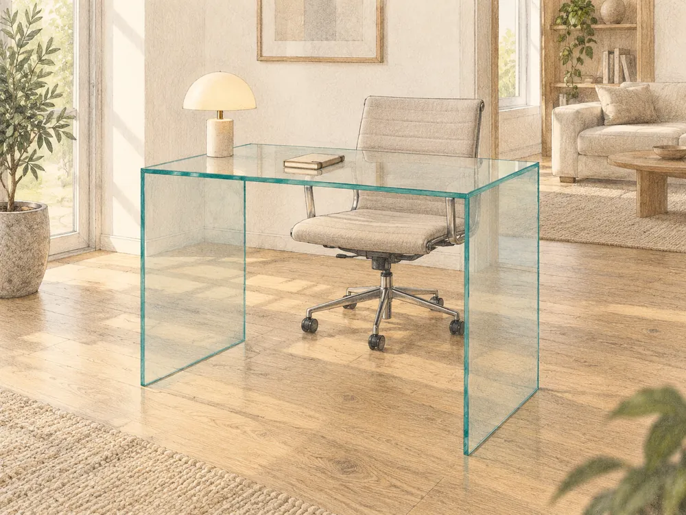 JANUS T · Artistic room illustration; furnishings and proportions are illustrative