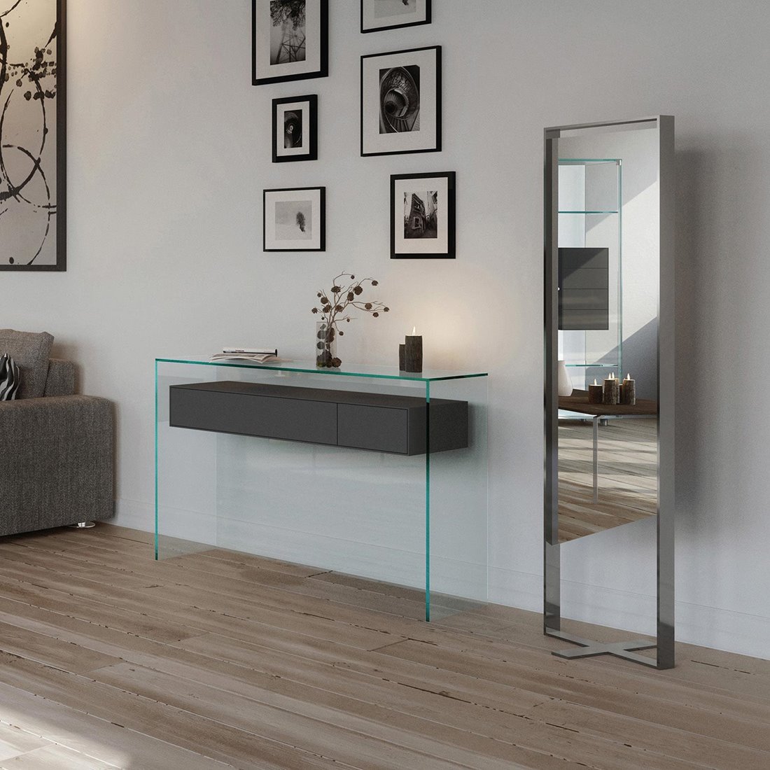 FLY furniture by DREIECK DESIGN — Optiwhite low-iron glass