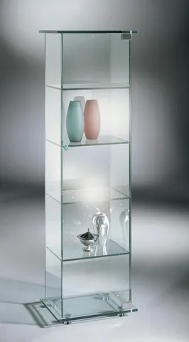 CASTEL – Glasvitrine als Einzel-, Doppel- und Eckmodell
