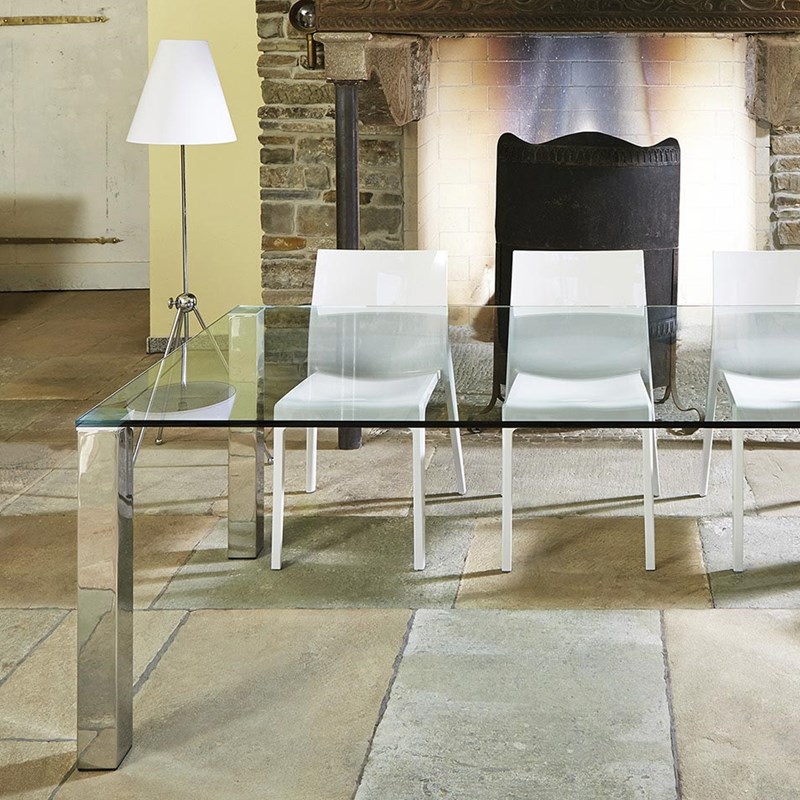 Modernen Glastisch & Glasesstisch von DREIECK DESIGN kaufen