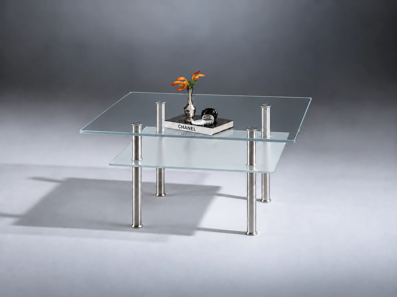 SIRIUS DOUBLE · Optiwhite Satiniert · Materialillustration