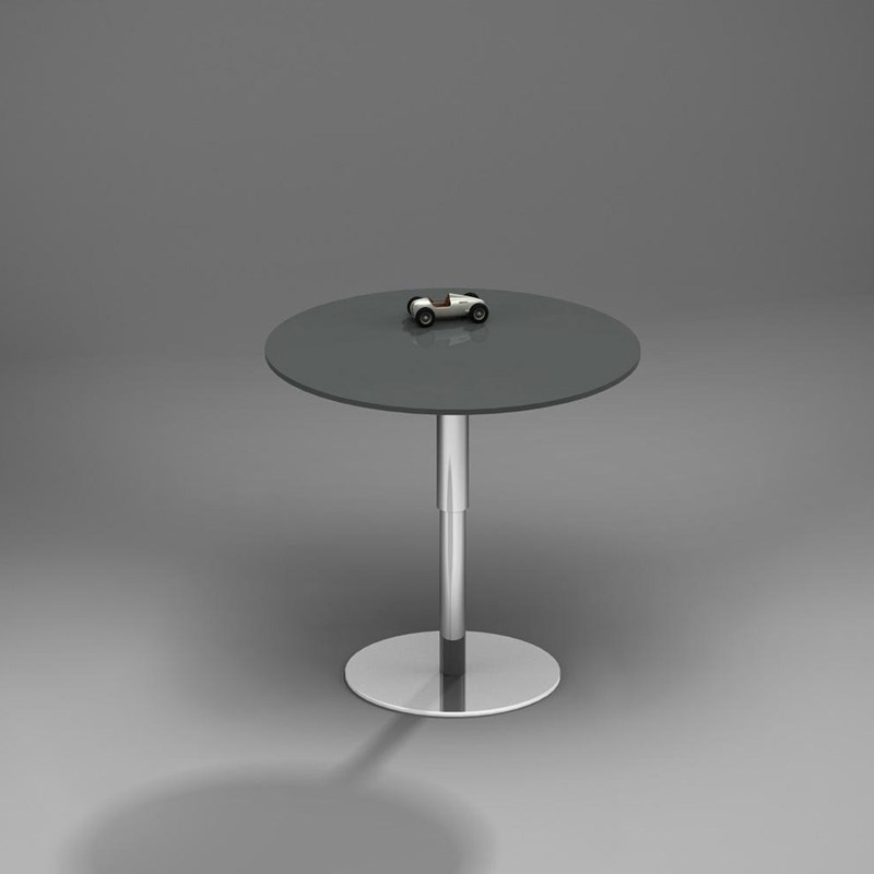 Höhenverstellbaren Couchtisch aus Glas von DREIECK DESIGN kaufen