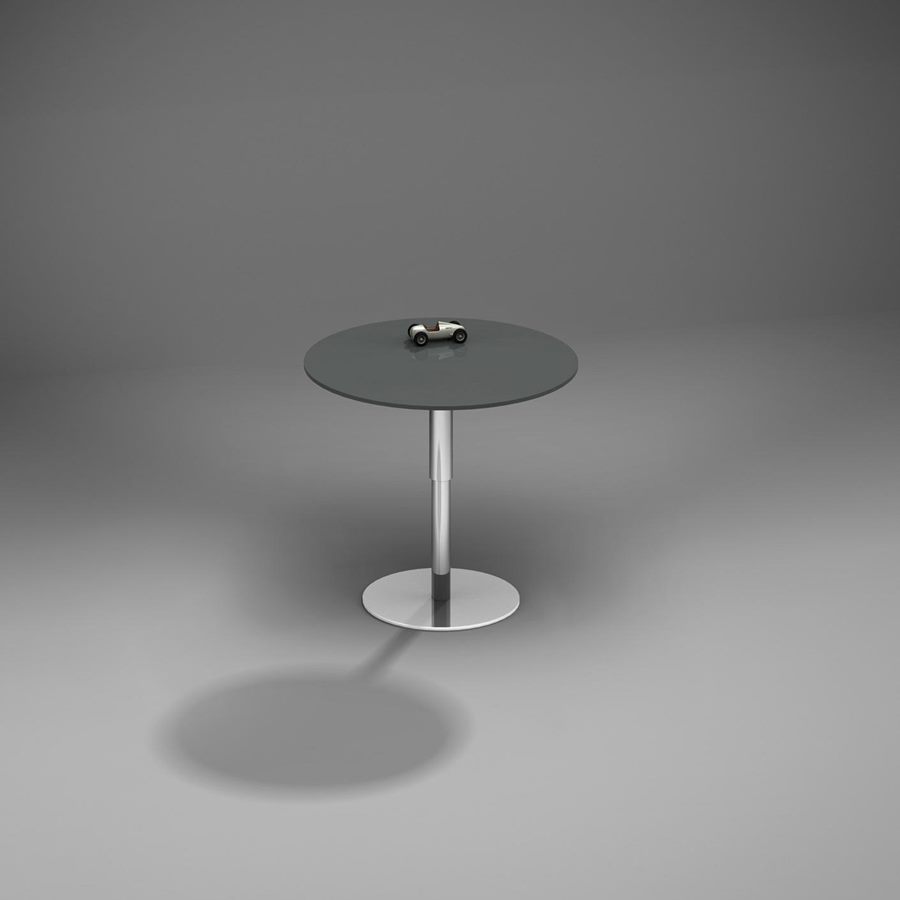 SLIDE with a matt anthracite grey Optiwhite glass top