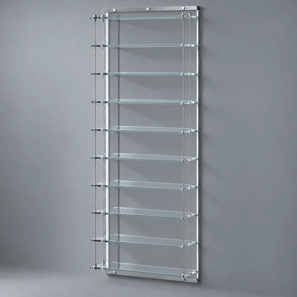 CD WALL SHELVES · CD 432 · Optiwhite Clear · material illustration