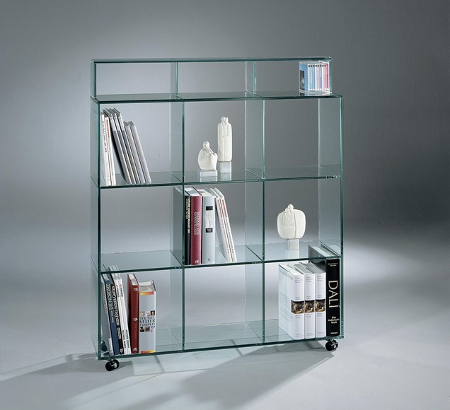 Glasregal als Bücherregal & Wandregal kaufen