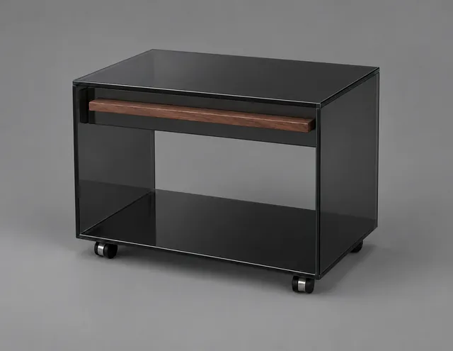 Parsol dark grey · Handle walnut · PIANO · Material illustration