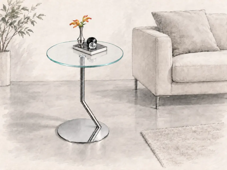 DISC · Artistic room illustration; example furnishing arrangement