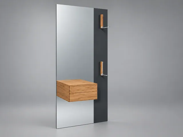 oak · matt lacquered – material illustration