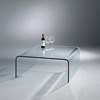 Gebogener Glascouchtisch UT von DREIECK DESIGN: UT 25 - Floatglas