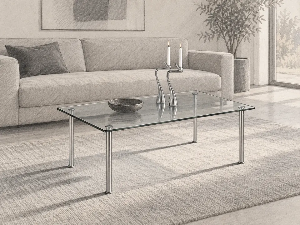 SIRIUS · Artistic room illustration; example furnishing arrangement