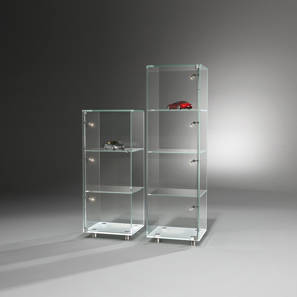 Glasvitrine SOLUS Optiwhite