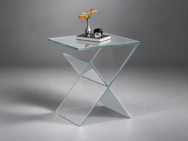 MISTER X · Eisenarmes Optiwhite · Klar · Materialillustration