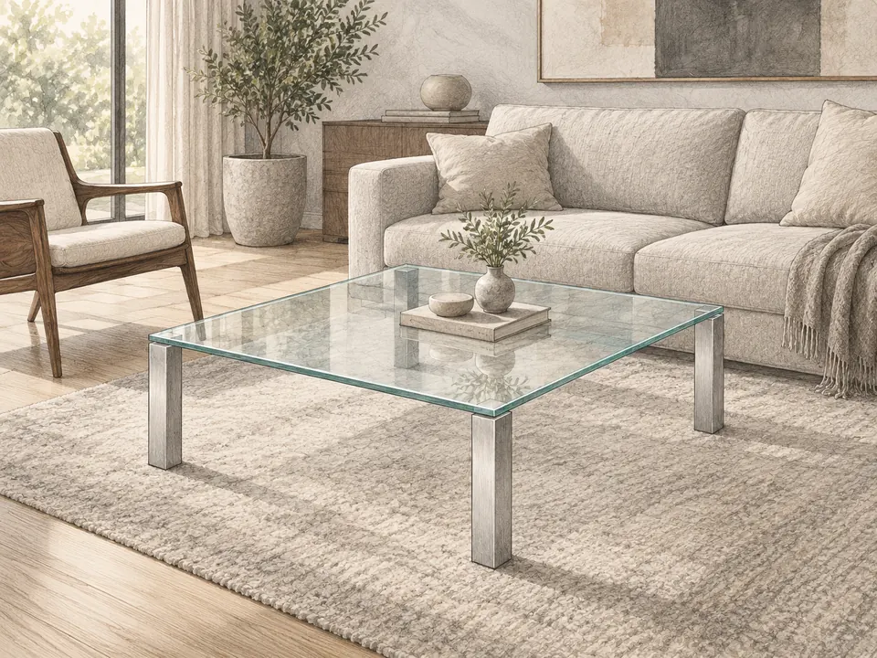QUADRO · Artistic setting illustration; indicative proportions