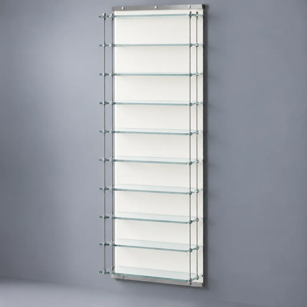 CD WALL SHELVES · CD 432 · Optiwhite Samtcolor · Pure White RAL 9010 · material illustration