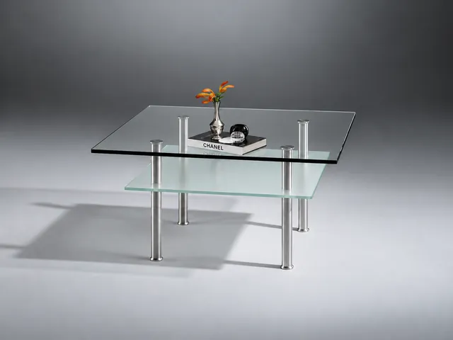 SIRIUS DOUBLE · Floatglas Satiniert · Materialillustration