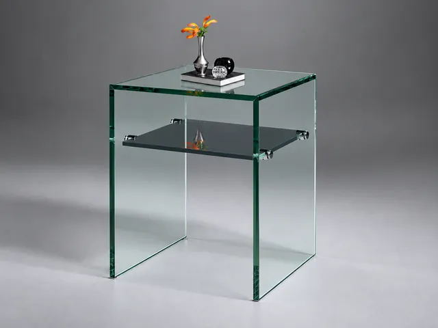 ARCADIA · Floatglas · Color · glossy · Anthracite grey RAL 7016 · Material illustration