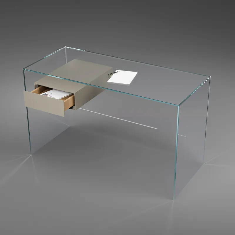 Glass desk FLY