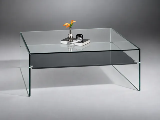ARCADIA · Floatglas Color · Anthrazitgrau RAL 7016 · Materialillustration