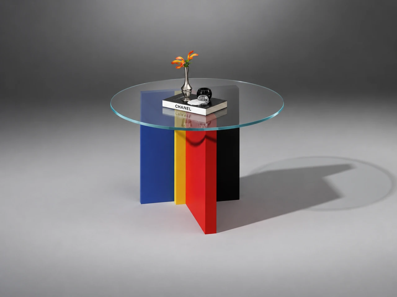 MONDRIAN · Optiwhite Klar · Materialillustration
