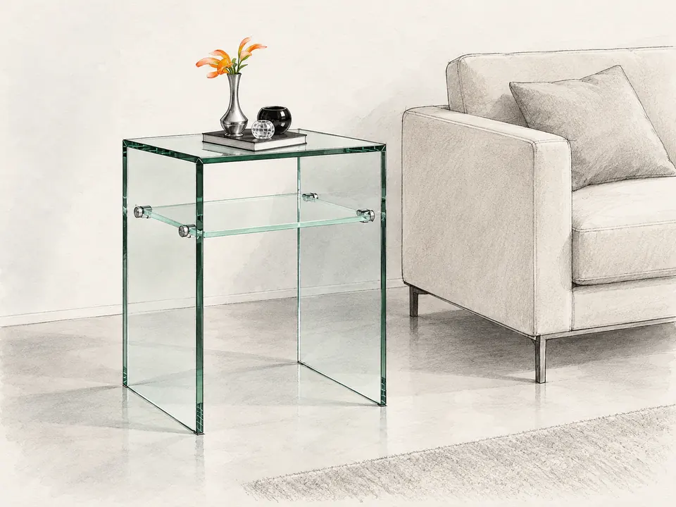 ARCADIA · Artistic room illustration; example furnishing arrangement