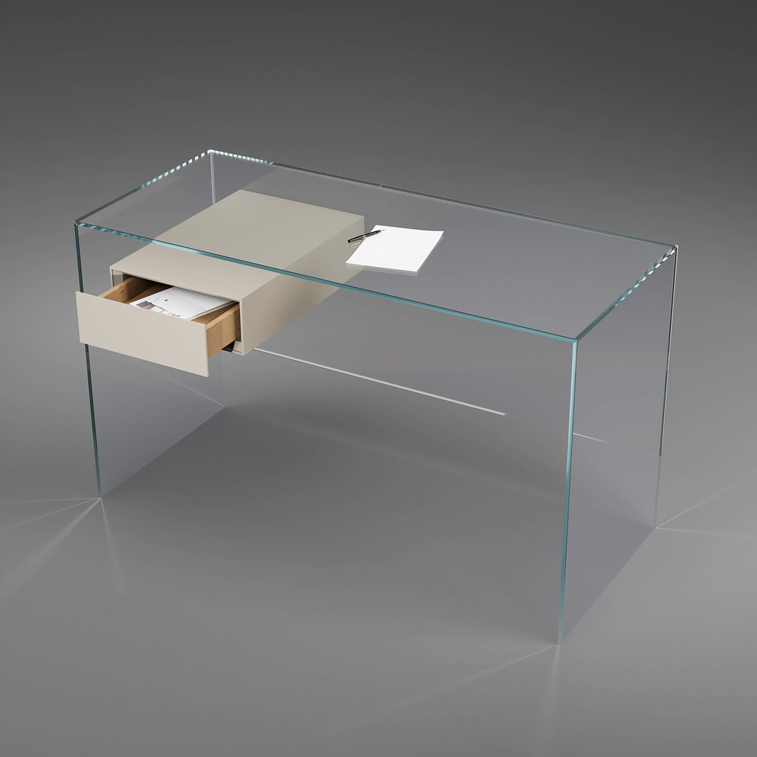FLY furniture by DREIECK DESIGN — Optiwhite low-iron glass