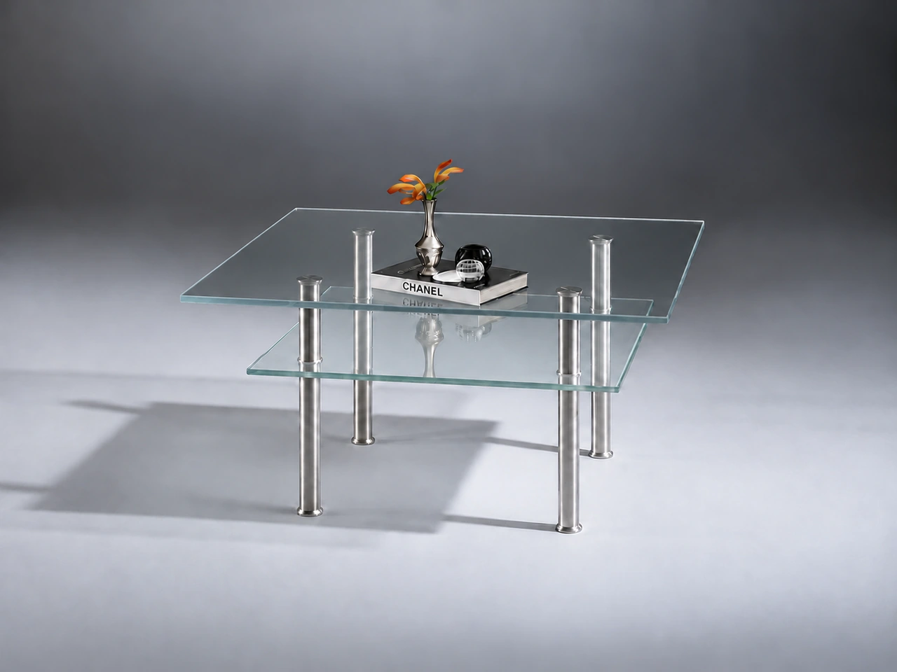 SIRIUS DOUBLE · Optiwhite Klar · Materialillustration