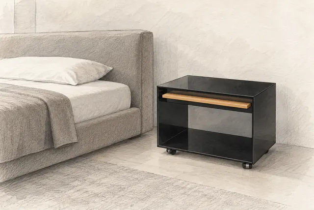PIANO · Artistic room illustration; example furnishing arrangement