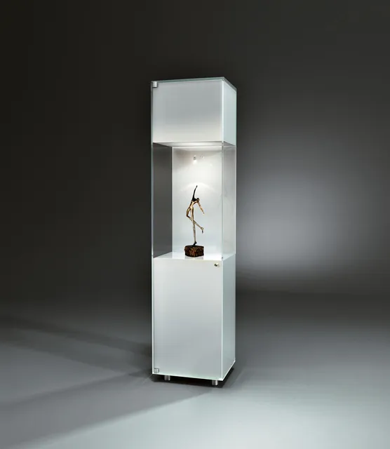 SOLUS COLORLINE · S CL 2 (with halogen lighting) - Left-hand hinges - Optiwhite - Color pure white