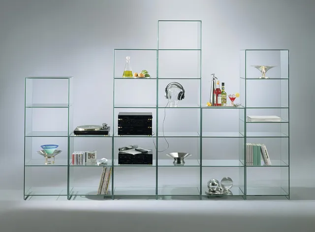 TOURELLE · T III + T I + T IV + T V + T II + T IV (mit Zusatzboden) - FLOATGLAS