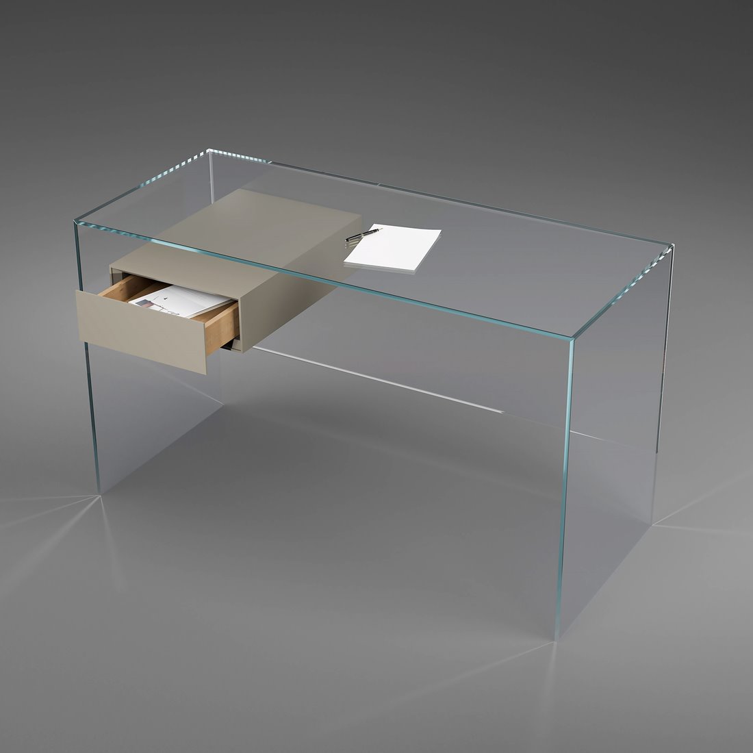 FLY furniture by DREIECK DESIGN — Optiwhite low-iron glass